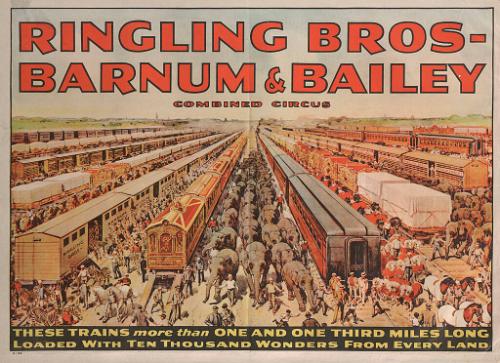 Ringling Bros. and Barnum & Bailey: Trains One and One Third Miles Long