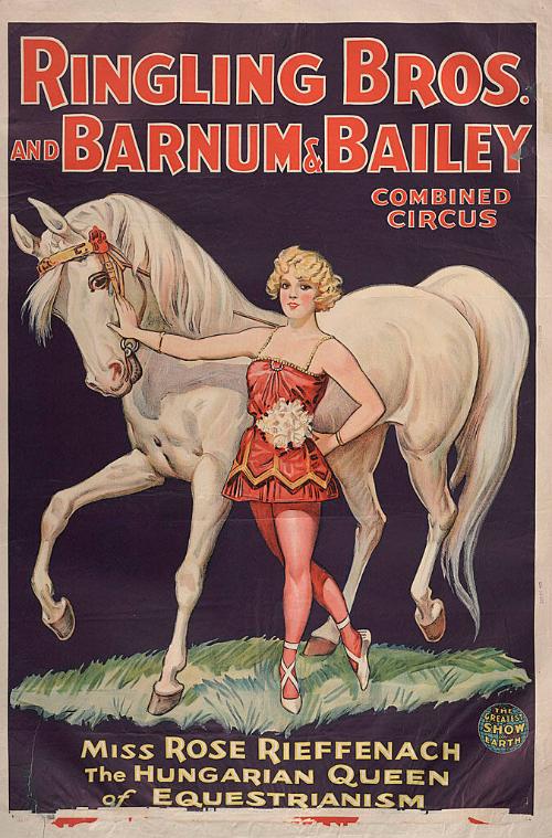 Ringling Bros. and Barnum & Bailey: Miss Rose Rieffenach