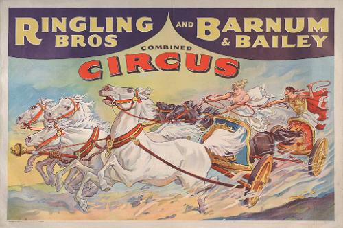 Ringling Bros. and Barnum & Bailey: Two 4-Horse Chariot Races