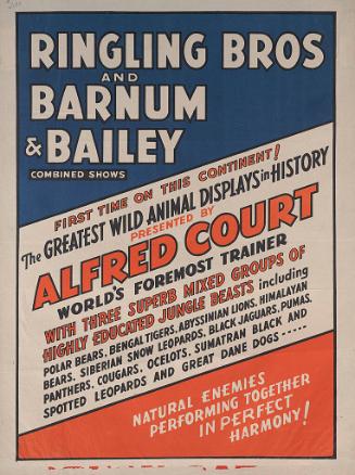 Ringling Bros. and Barnum & Bailey: Alfred Court Trainer