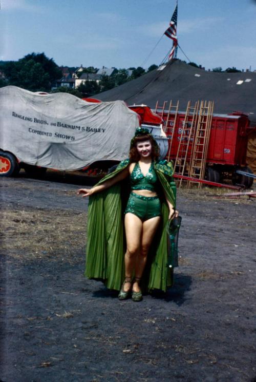 Lady in Spec Costume