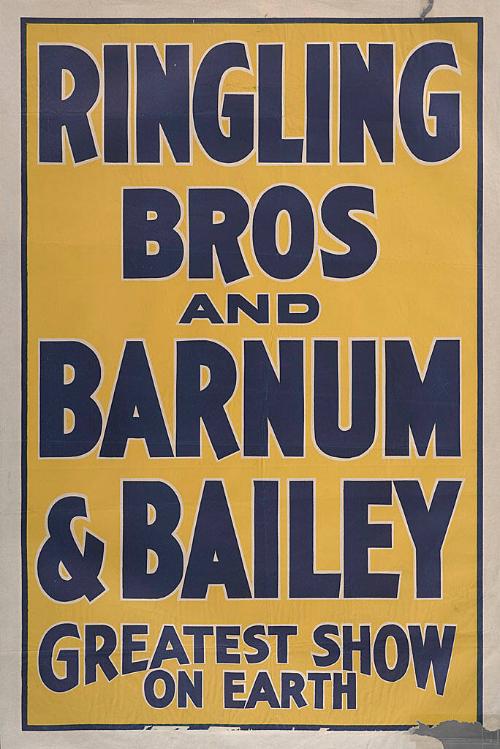 Ringling Bros. and Barnum & Bailey: Blue Title