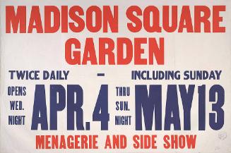 Ringling Bros. and Barnum & Bailey: Madison Square Garden