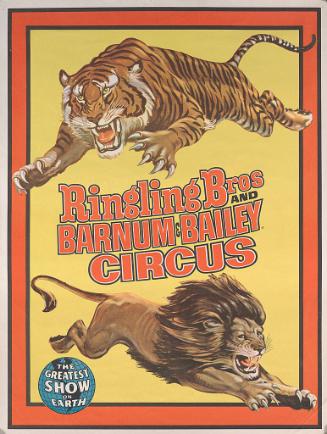 Ringling Bros. and Barnum & Bailey: Leaping Tiger and Lion