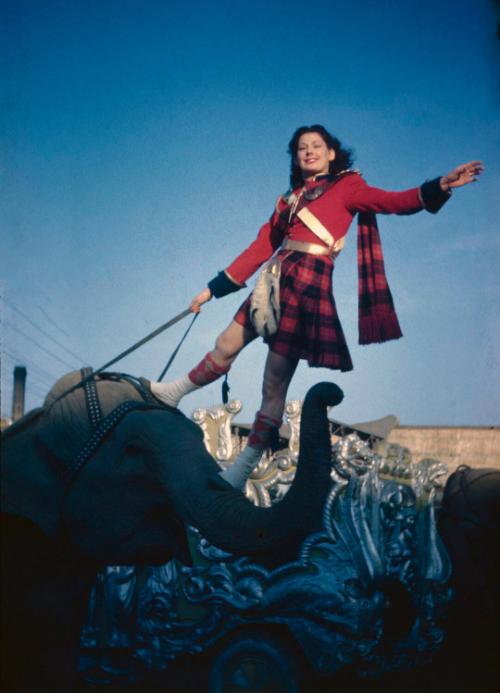 Loretta Cavenay in Scotch Costume