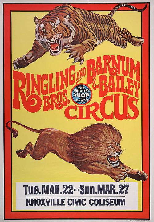 Ringling Bros. and Barnum & Bailey: Tiger and Lion Jumping