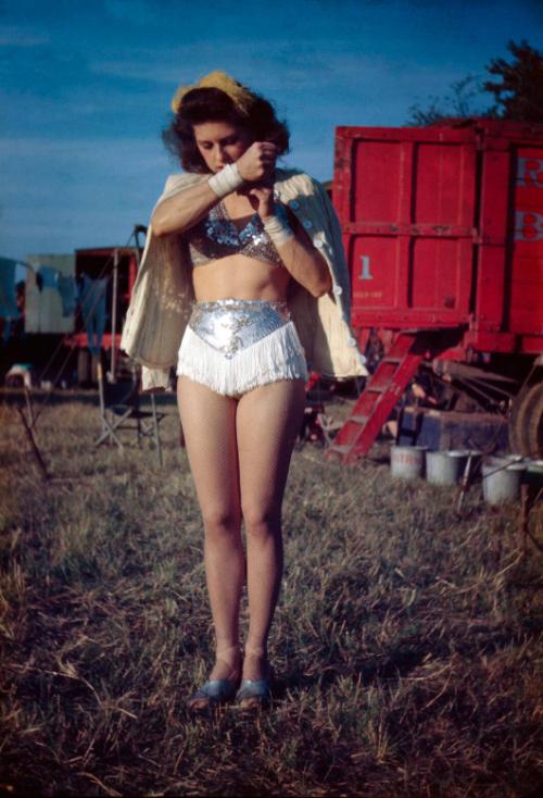 Ernestine Clarke in Costume