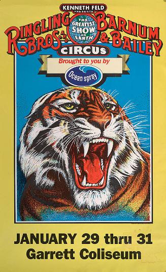 Ringling Bros. and Barnum & Bailey: Giant Tiger Head