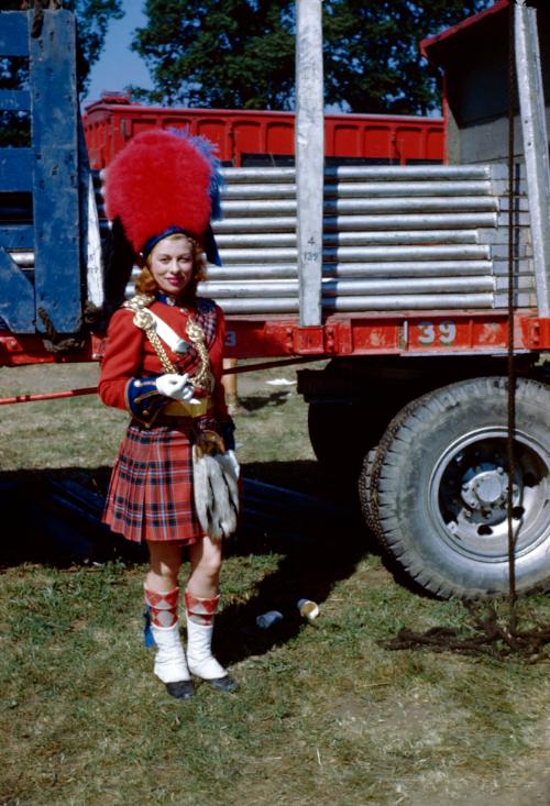 Girl in Guard Garb