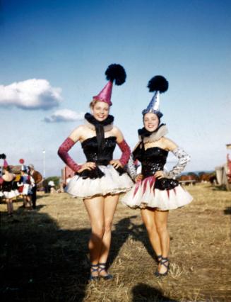 2 Ladies in Spiked Hats