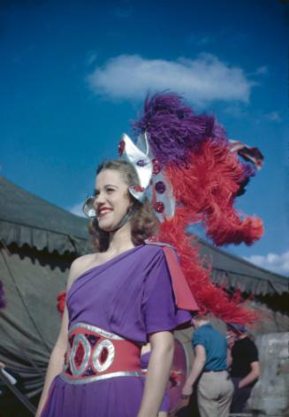 Connie Mikesell in Amazonia Costume