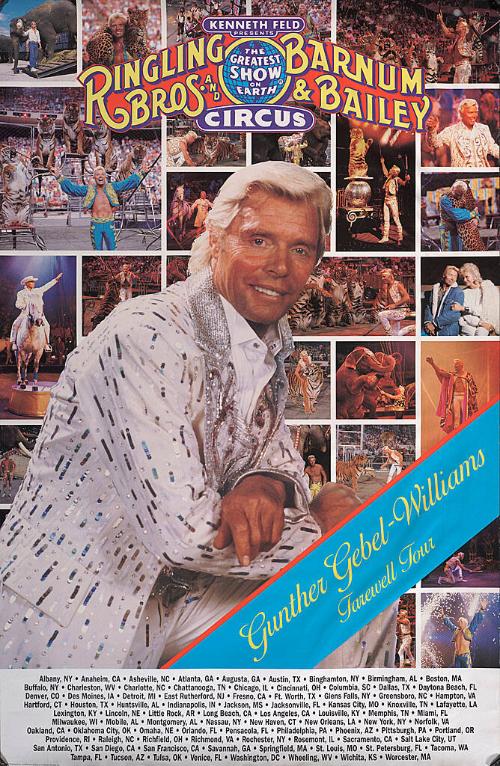 Ringling Bros. and Barnum & Bailey: Gunther Gebel-Williams Farewell Tour