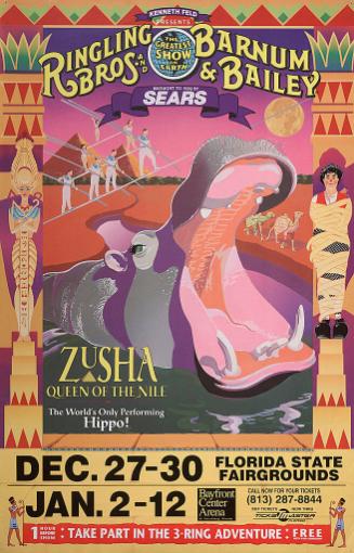 Ringling Bros. and Barnum & Bailey: Zusha- Queen of the Nile