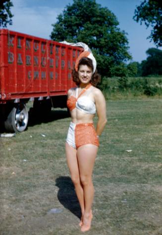 Ernestine Clarke in Costume