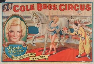 Cole Bros.: Jennie O'Brien Famous Equestrienne