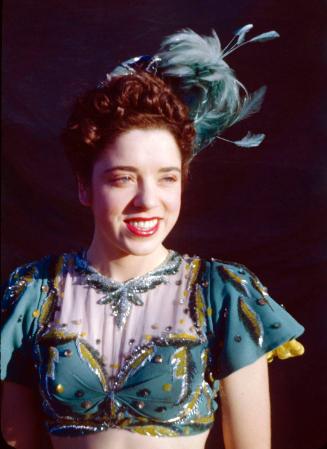 Pat Cartier in Costume