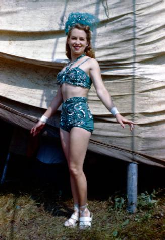 Mary Hane Miller in Aerial Costume