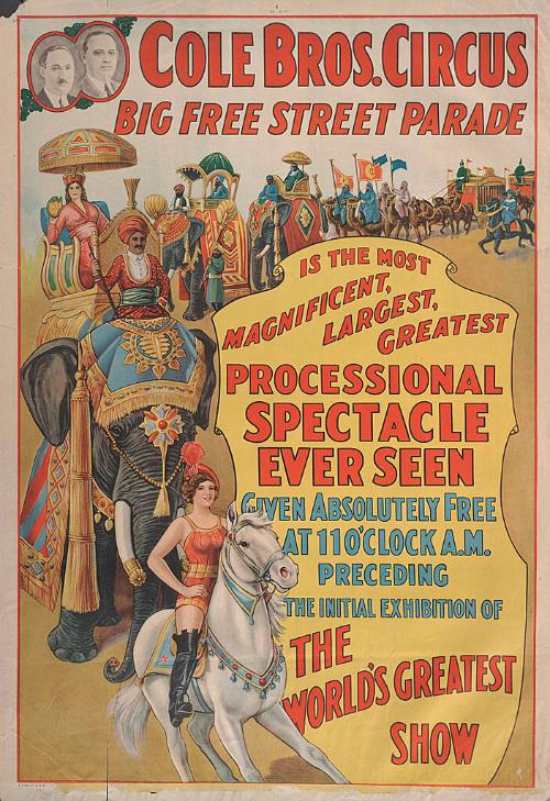 Cole Bros.: Big Free Street Parade