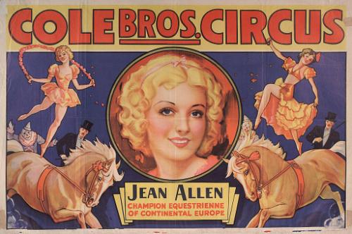 Cole Bros.: Jean Allen