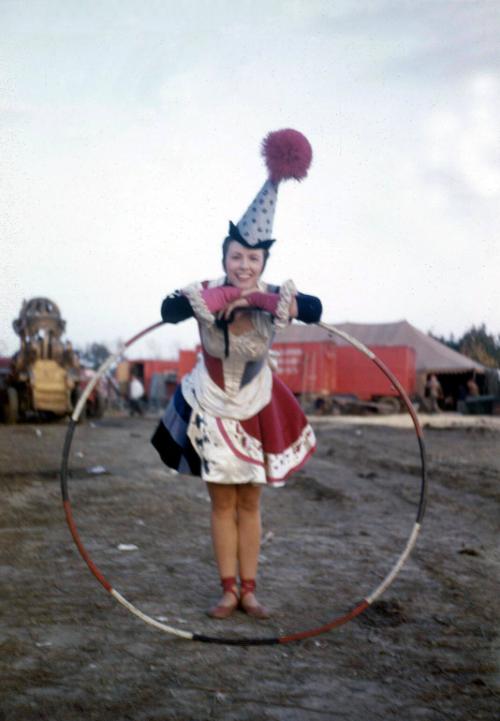 Girl with Hoop