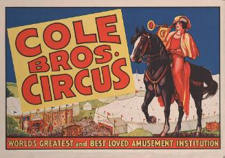Cole Bros.: Mounted Bugler