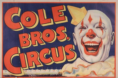 Cole Bros.: Clown
