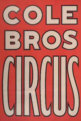 Cole Bros.: Title Bill