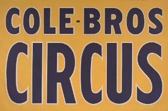 Cole Bros.: Title Bill