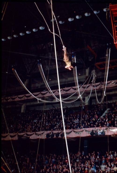 Aerial Act in Boston Garden