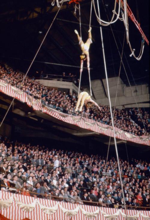 Aerial Act in Boston Garden