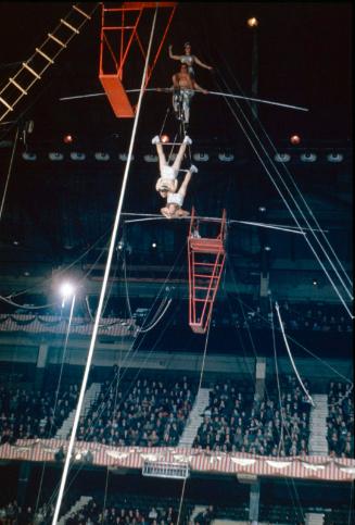 Aerial Act in Boston Gardens