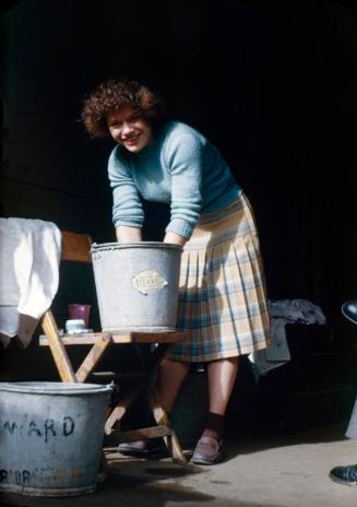 Millie Keathley Doing Laundry
