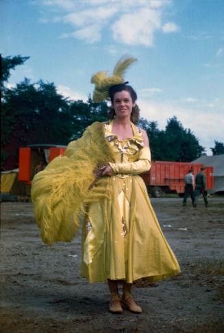 Female performer in Costume