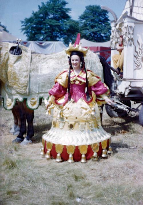 Lady in Spec Costume