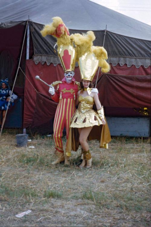 Clown and Female Performer
