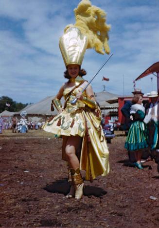 Female Performer in Costume