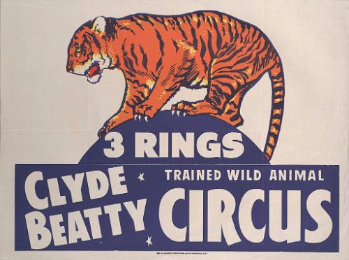 Clyde Beatty: Tiger on a Ball