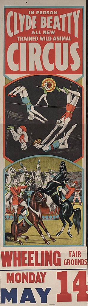 Clyde Beatty: Aerial and Equestrian Acts