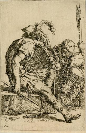 Salvator Rosa, 1615-1673, Figurine, 17th century, Etching with drypoint on paper, Museum purcha…