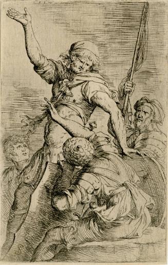 Salvator Rosa, 1615-1673, Figurine, 17th century, Etching with drypoint on paper, Museum purcha…
