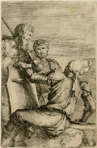 Salvator Rosa, 1615-1673, Figurine, 17th century, Etching with drypoint on paper, Museum purcha…