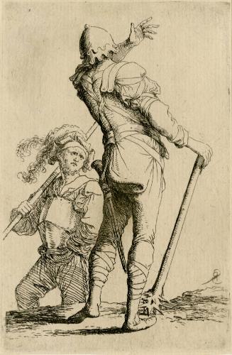 Salvator Rosa, 1615-1673, Figurine, 17th century, Etching with drypoint on paper, Museum purcha…