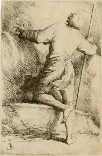 Salvator Rosa, 1615-1673, Figurina, 17th century, Etching with drypoint on paper, Museum purcha…