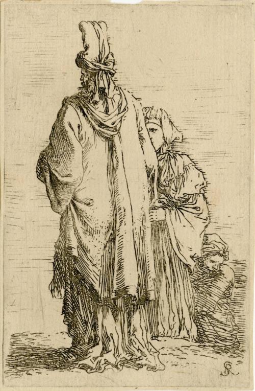 Salvator Rosa, 1615-1673, Figurine, 17th century, Etching with drypoint on paper, Museum purcha…