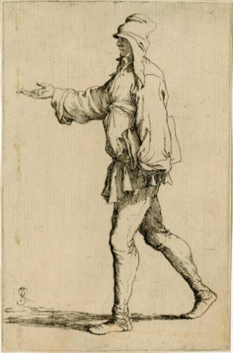Salvator Rosa, 1615-1673, Figurine, 17th century, Etching with drypoint on paper, Museum purcha…