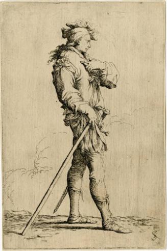 Salvator Rosa, 1615-1673, Figurina, 17th century, Etching with drypoint on paper, Museum purcha…