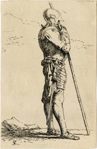 Salvator Rosa, 1615-1673, Figurina, 17th century, Etching on paper, Museum purchase, 1971, SN86…
