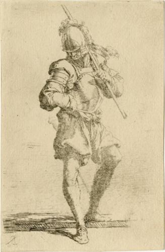 Salvator Rosa, 1615-1673, Figurina, 17th century, Etching with drypoint on paper, Museum purcha…