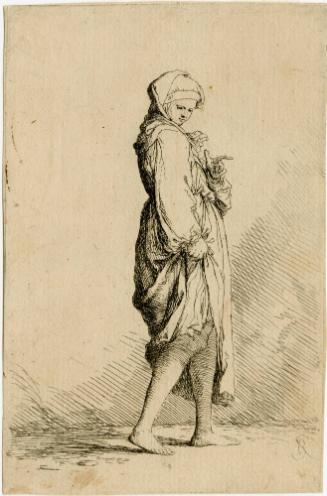 Salvator Rosa, 1615-1673, Figurina, 17th century, Etching with drypoint on paper, Museum purcha…
