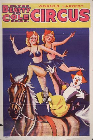 Beatty-Cole: Bareback Riders and Clown
